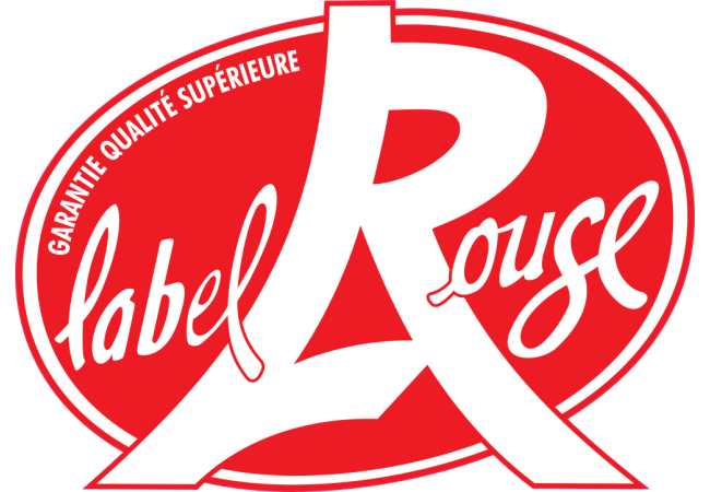 Autocollant Logo Label Rouge