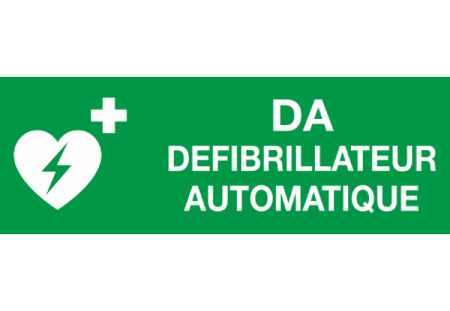 Panneau Defibrilateur DA Defibrilateur Automatique