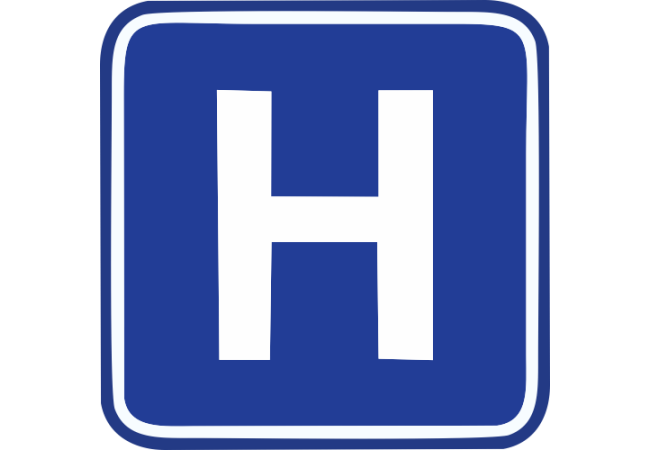 Sticker Hôpital