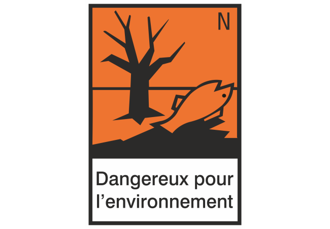 Autocollant Produit Dangereux Dangereux Pour L'environnement