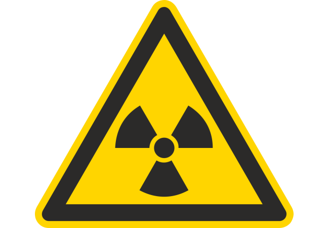 Autocollant Matières Radioactives