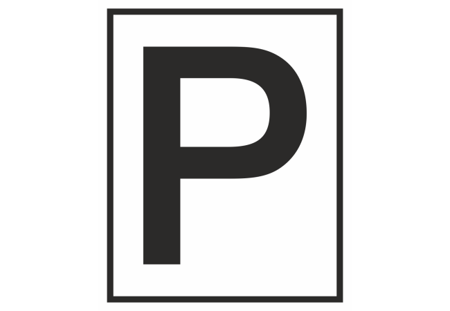 Autocollant Information Parking
