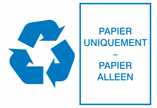 Autocollant Environnement Papier