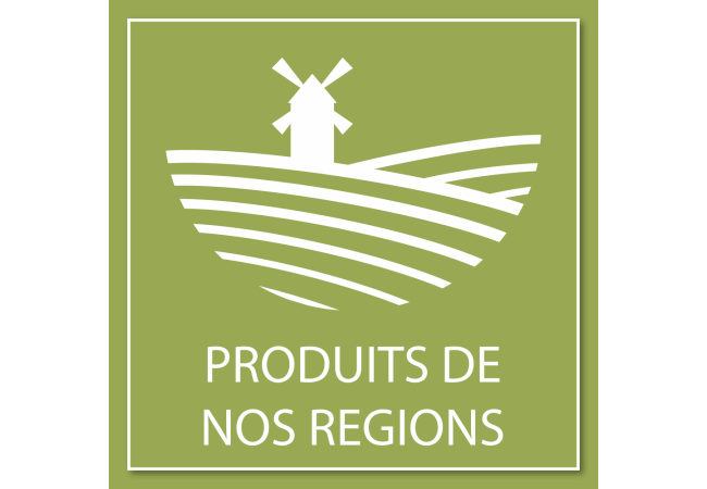 Autocollant Logo Produits Régionaux