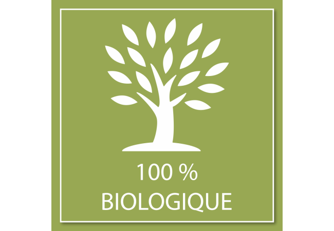 Autocollant Logo 100% Biologique