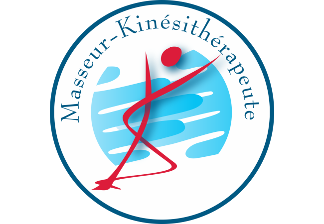 Autocollant Logo Masseur Kiné