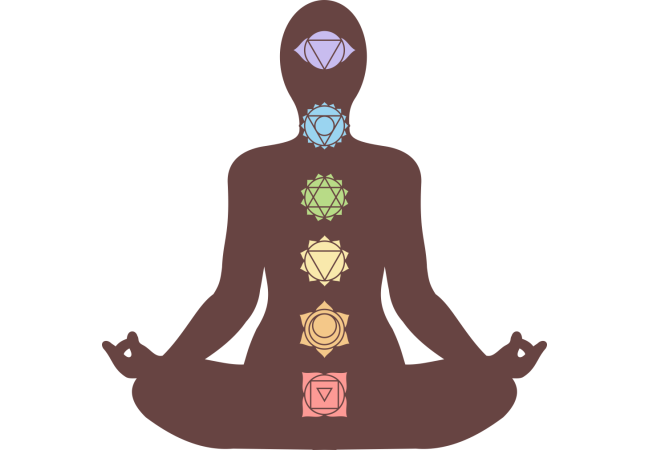 Autocollant Logo Yoga Meditation 1