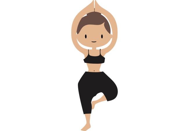 Autocollant Logo Yoga Meditation 3