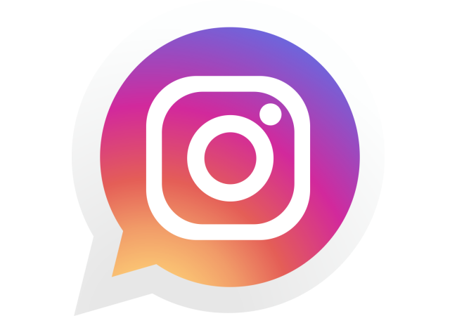 Autocollant Logo Réseau Social Instagram