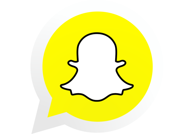 Autocollant Logo Réseau Social Snapchat 2