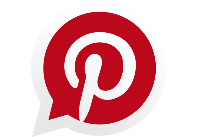 Autocollant Logo Réseau Social Pinterest 2