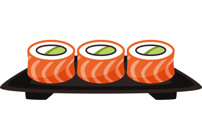 Autocollant Sushi 7