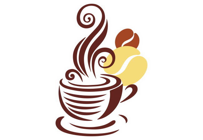 Autocollant Café Logo