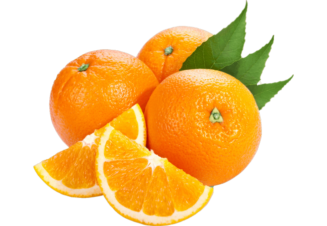 Autocollant Alimentation Fruit Orange 2