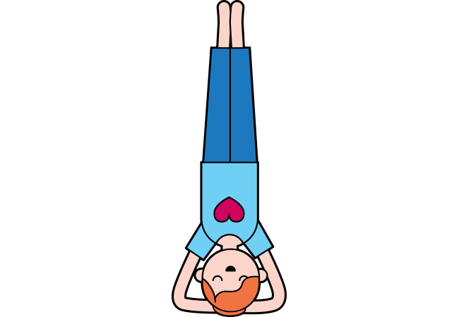 Autocollant Métier Yoga Position 9