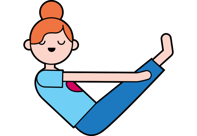 Autocollant Métier Yoga Position 10