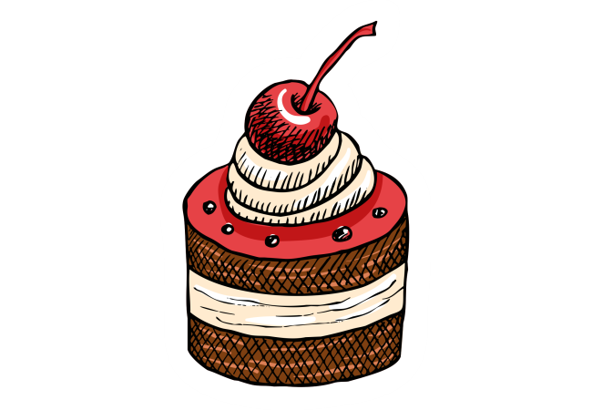 Autocollant Pâtisserie Cupcake 3