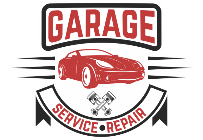 Autocollant Logo Garage Mécanicien 1