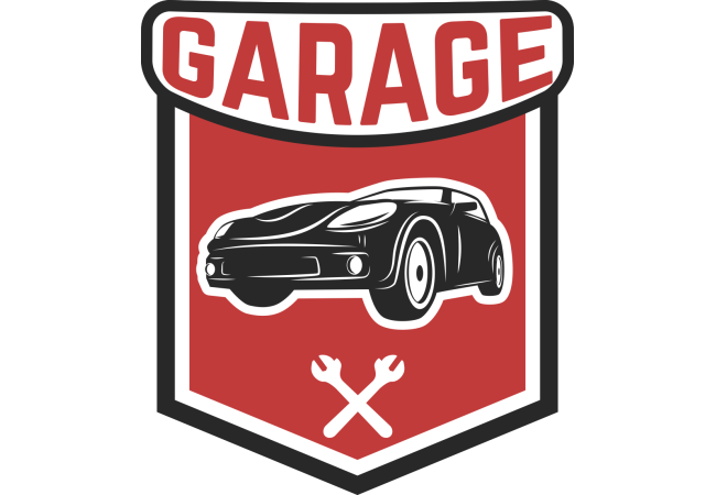 Autocollant Logo Garage Mécanicien 3