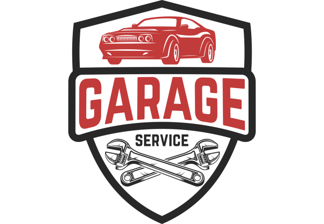 Autocollant Logo Garage Mécanicien 6