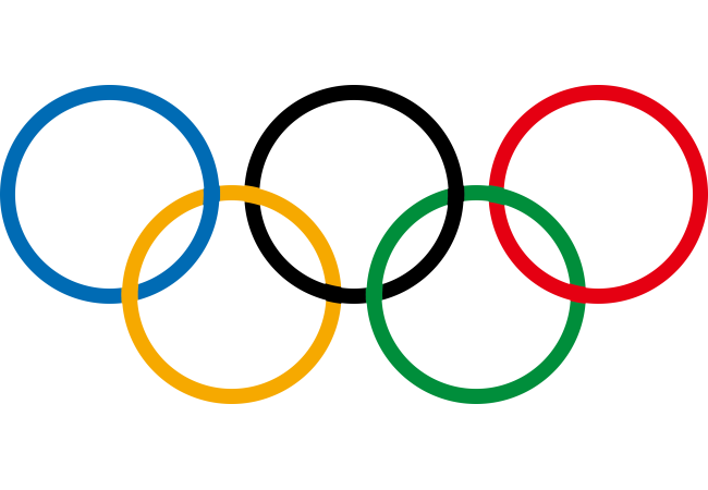 Autocollant Logo Jeux Olympiques