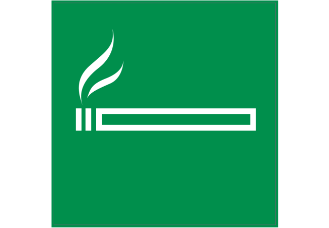 Autocollant Indication Autorisation De Fumer