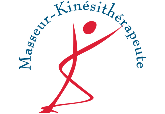 Sticker Logo Kinésithérapeute Masseur