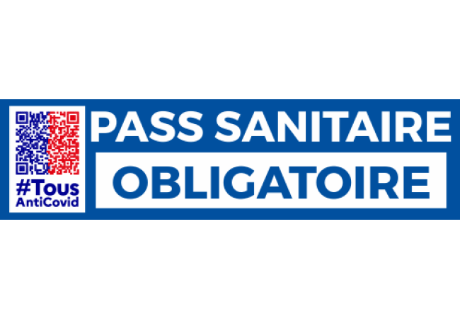 Sticker Pass Sanitaire Obligatoire 2