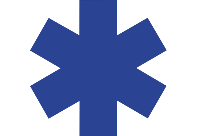 Sticker Croix Ambulance