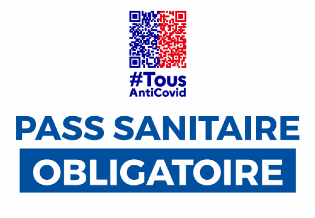 Sticker Pass Sanitaire Obligatoire