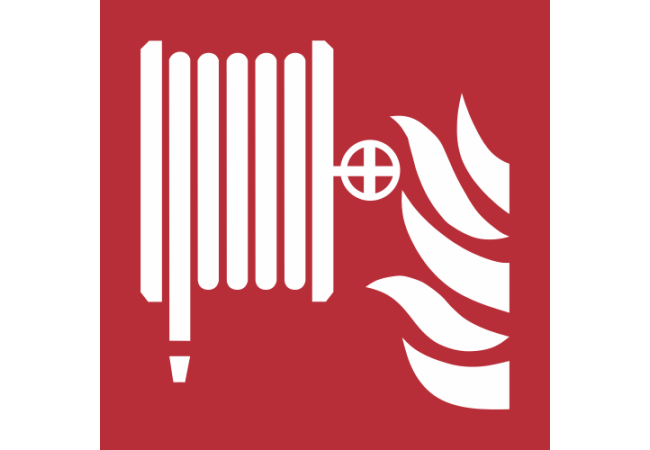 F002 - ISO 7010 - Panneau Robinet d’incendie armé