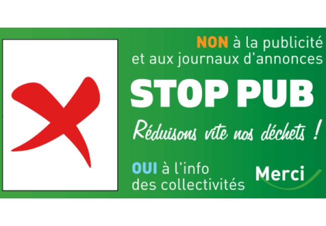 Sticker Stop Pub Écologie 4