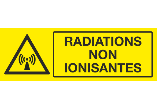 Panneau Stockage radiations non ionisantes