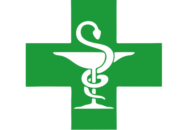 Sticker Croix Pharmacie
