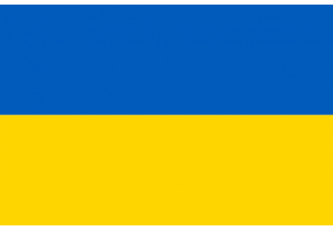 Sticker Ukraine Drapeau