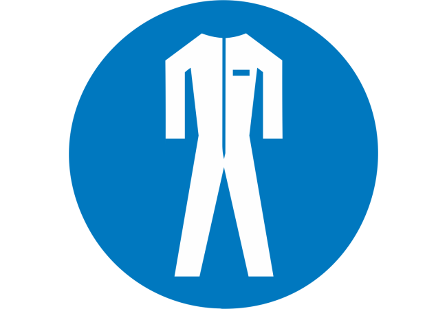 Autocollant Obligation Protection Corps