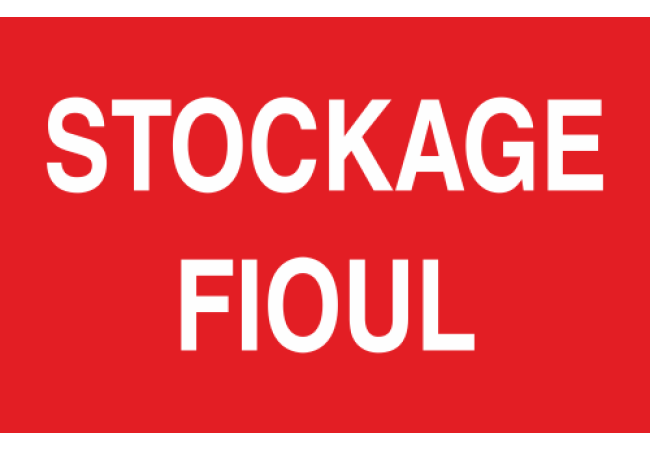 Panneau Stockage fioul