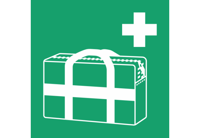 E027 - ISO 7010 - Panneau Sac médical d’urgence