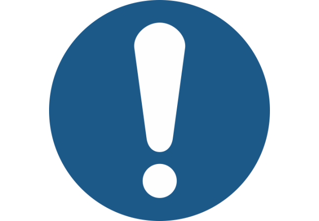 M001- ISO 7010 - Panneau Obligation, signal général