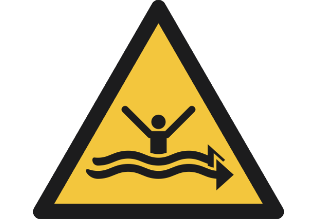 W057- ISO 7010 - Panneau Danger, Courants forts