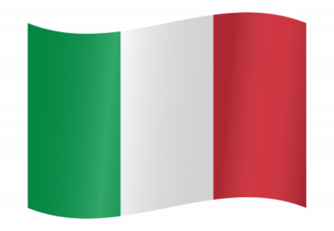 Autocollant Drapeau italien 2