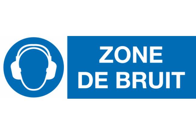 Panneau Zone de bruit
