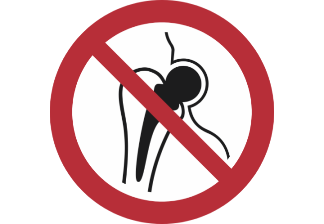 P014- ISO 7010 - Panneau Entrée interdite aux porteurs d’implants métalliques