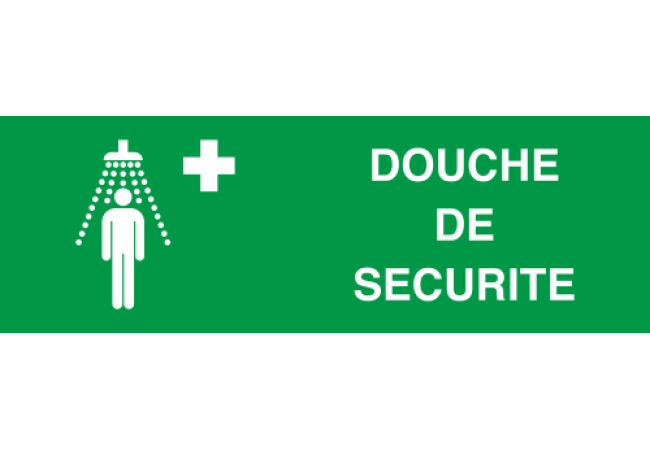 Panneau Douche de sécurité 2
