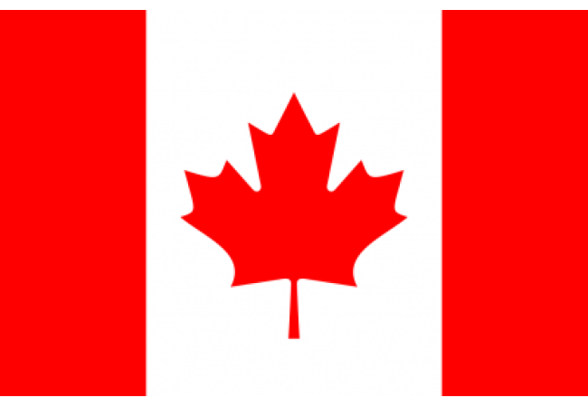 Autocollant Drapeau Canada 1