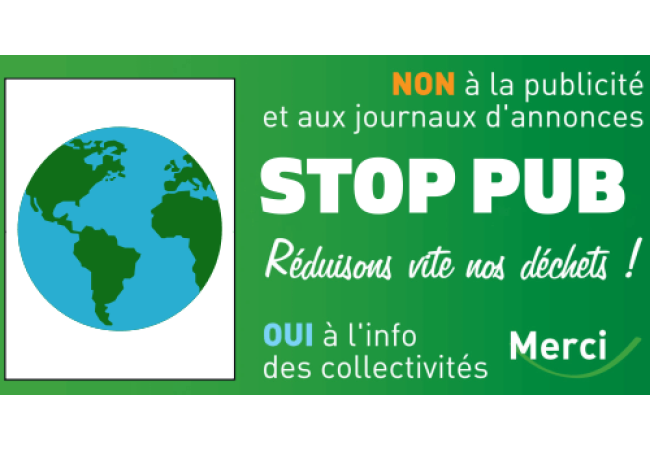 Sticker Stop Pub Écologie 2