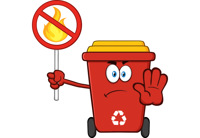 Autocollant Poubelle Respect Environnement Et Recyclage Stop  1
