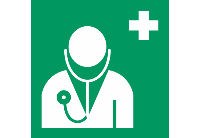 Autocollant Signalisation Personnel Soignant