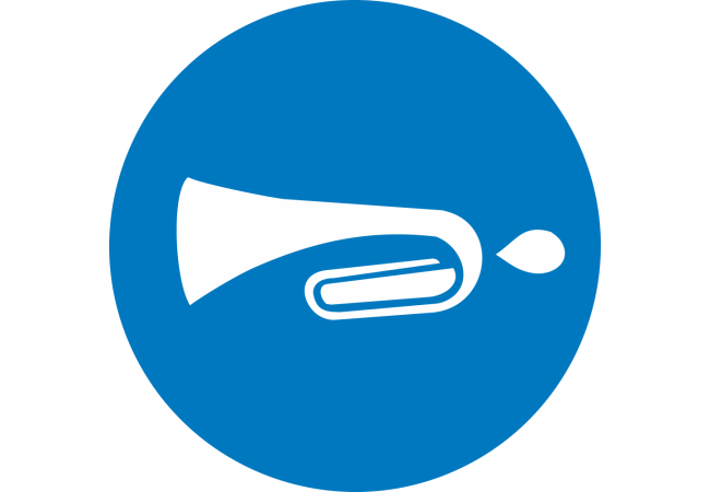 Autocollant Obligation Avertir