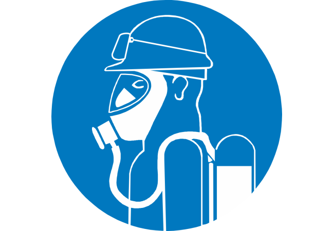 Autocollant Obligation Protection Voie Respiratoire
